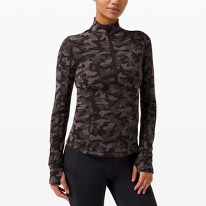New Lululemon Run Briskly 1/2 Zip Long Sleeve Pullover Sz 4